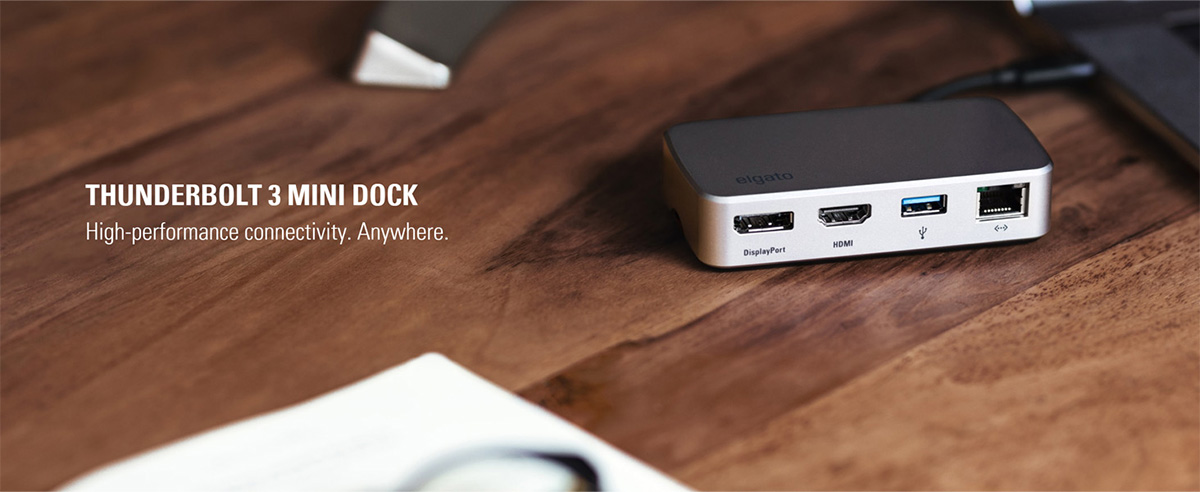 Elgato Thunderbolt 3 Mini Dock Taşınabilirlik