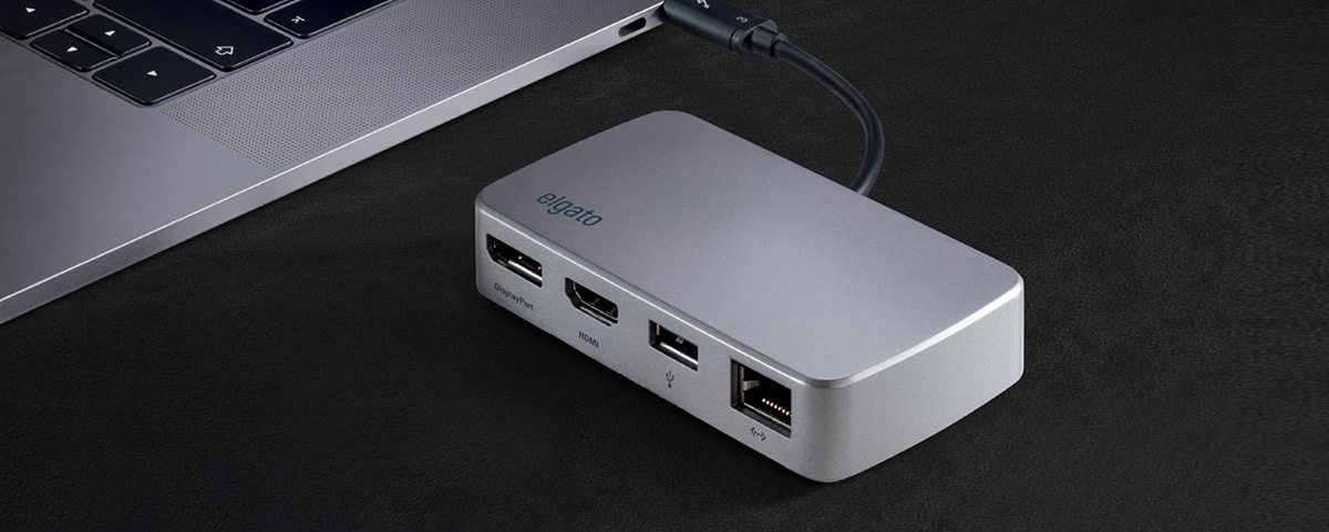 Elgato Thunderbolt 3 Mini Dock Erişim